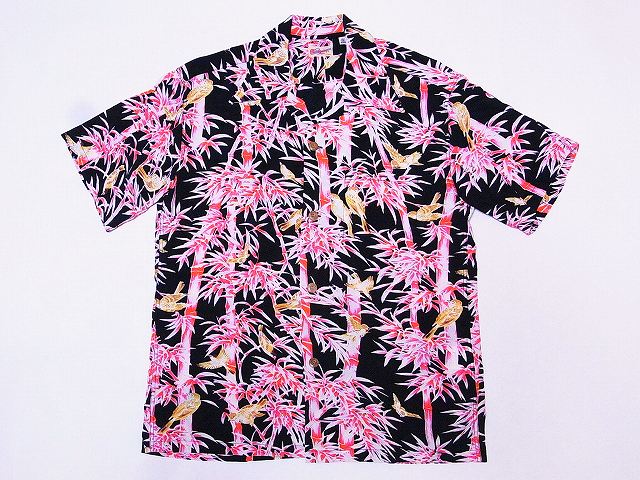 SUN SURF[サンサーフ] アロハシャツ SS38039 SPARROW'S HIDEOUT BAMBOO (ブラック) 送料無料 代引き手数料無料