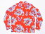 SUN SURF[サンサーフ] 長袖アロハシャツ SS28555 MACINTOSH UKULELE L/S RAYON HAWAIIAN SHIRT (レッド) 送料無料 代引き手数料無料 【RCP】