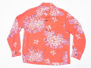 SUN SURF[󥵡] Ĺµϥ SS29001 FAMILIAR FLOWER Ĺµ L/S RAYON HAWAIIAN SHIRT (å) ̵ ̵