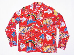 SUN SURF[󥵡] Ĺµϥ SS29003 HISTORY OF THE ISLANDS Ĺµ L/S RAYON HAWAIIAN SHIRT (å) ̵ ̵