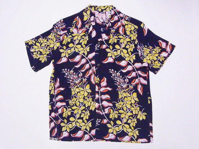 SUN SURF[サンサーフ] アロハシャツ SS39221 GINGER LILY (パープル) 送料無料 代引き手数料無料