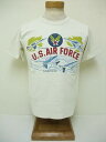 Buzz Rickson's[oYN\Y] TVc Xu U.S.AIR FORCE BR74918 (WHITE)