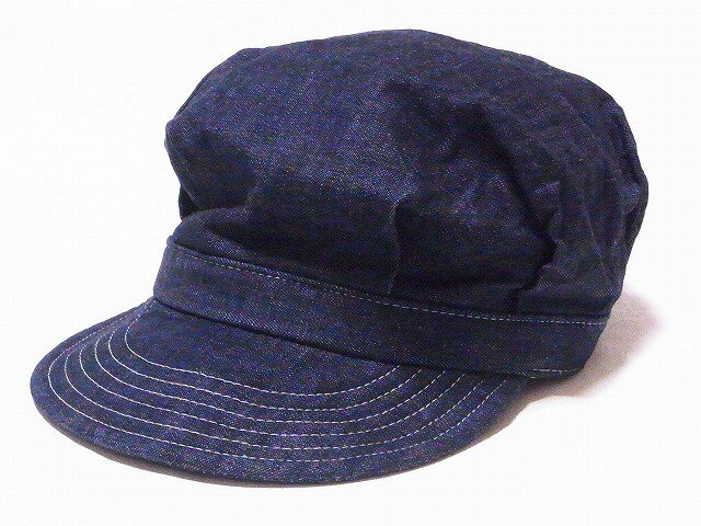 Dry Bones[ドライボーンズ] ワークキャップ デニム DCS-272 デニムワークキャップ 10oz Denim Work Cap (インディゴ)