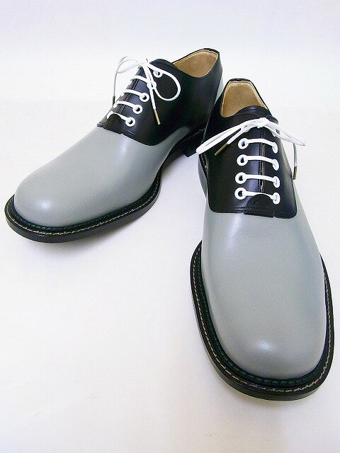 Dry Bones[ドライボーンズ] サドルシューズ Saddle Oxford サドルオックスフォード DSHC-029 (GRAY×BLACK) 送料無料 代引き手数料無料