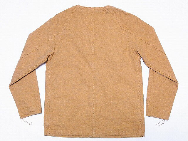FULLCOUNT[フルカウント] カラーレス ブラウンダック カバーオール 2860W COLLARLESS BROWN DUCK COVERALL (キャメル/ONE-WASH) 送料無料 代引き手数料無料 【RCP】