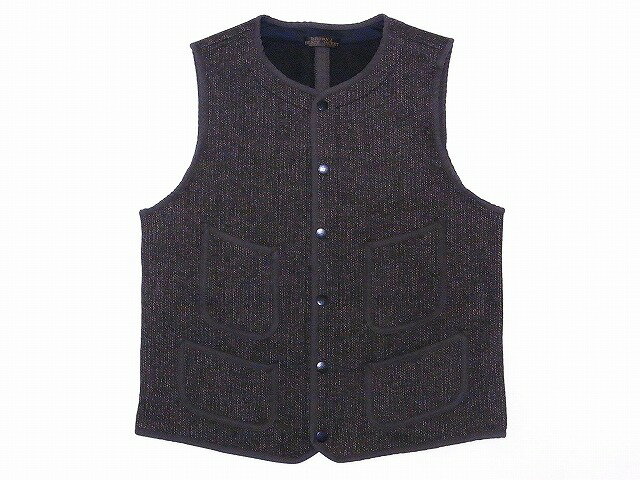 FULLCOUNT フルカウント ブラウンズビーチ アーリーベスト BBJ-001 ベスト BROWN 039 S BEACH EARLY VEST ビーチクロス (オックスフォードグレー) 送料無料 代引き手数料無料