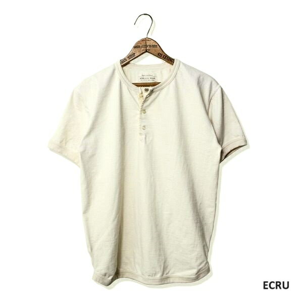 FULLCOUNT ヘンリーネックTシャツ 5222H フラットシーム ヘビーウエイト 無地 ヘンリーTシャツ FLAT SEAM HEAVY WEIGHT HENRY TEE