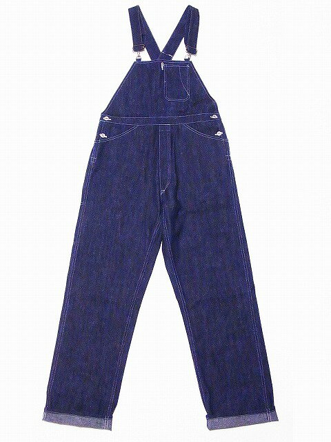 WAREHOUSE[ウエアハウス] オーバーオール 1093 デニム INDIGO DENIM BIB OVERALL (インディゴデニム/NON-WASH) 送料無料 代引き手数料無料 【RCP】