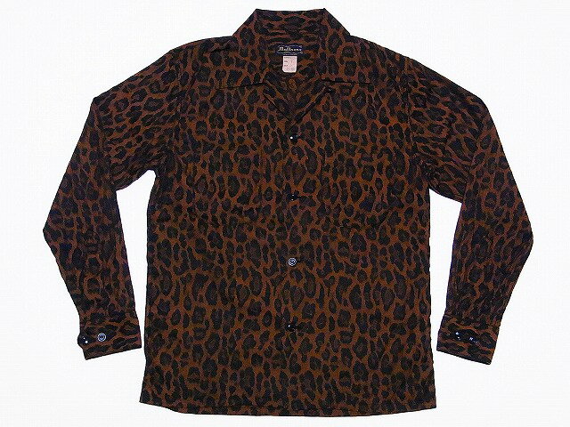 MATTSONS'[マトソンズ] オープンカラーシャツ ヒョウ柄 65220 JAQUARD LEOPARD OPEN COLLAR SHIRT (レオパード) 送料無料 代引き手数料無料 【RCP】