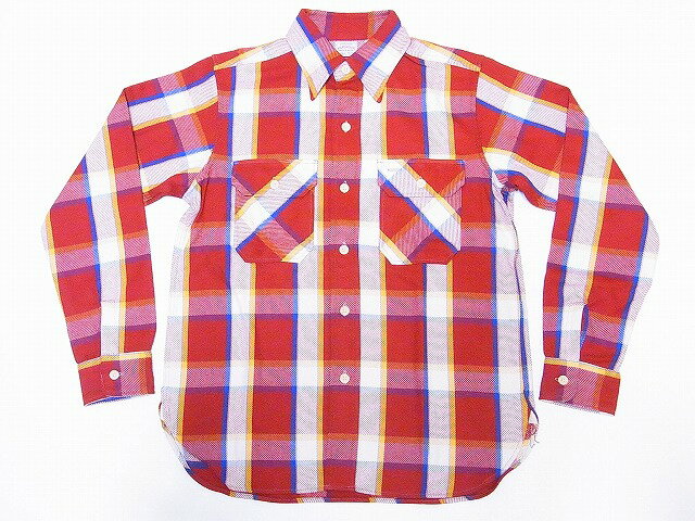 WAREHOUSE ウエアハウス ネルシャツ D柄 3104 フランネルシャツ FLANNEL SHIRTS チェック (レッド) 送料無料 代引き手数料無料 【RCP】