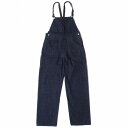 WAREHOUSE[ウエアハウス] オーバーオール 1220 デニムオーバーオール TURN OF CENTURY DENIM OVERALL ローバックスタイル (インディゴ/NON-WASH) 送料無料 代引き手数料無料