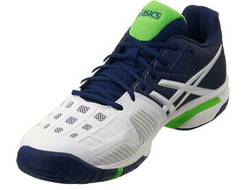 asics オムニクレー用テニスシューズ　PRESTIGELYTE OC WIDE プレステージライトOC　ワイド (0149) ホワイト/インディゴブルー TLL771