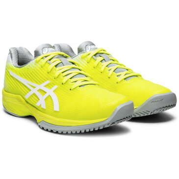 asics アシックス オムニ（砂入り人工芝）・クレーコート用テニスシューズ SOLUTION SPEED FF 1042A005 750　セーフティーYE／WH(750)