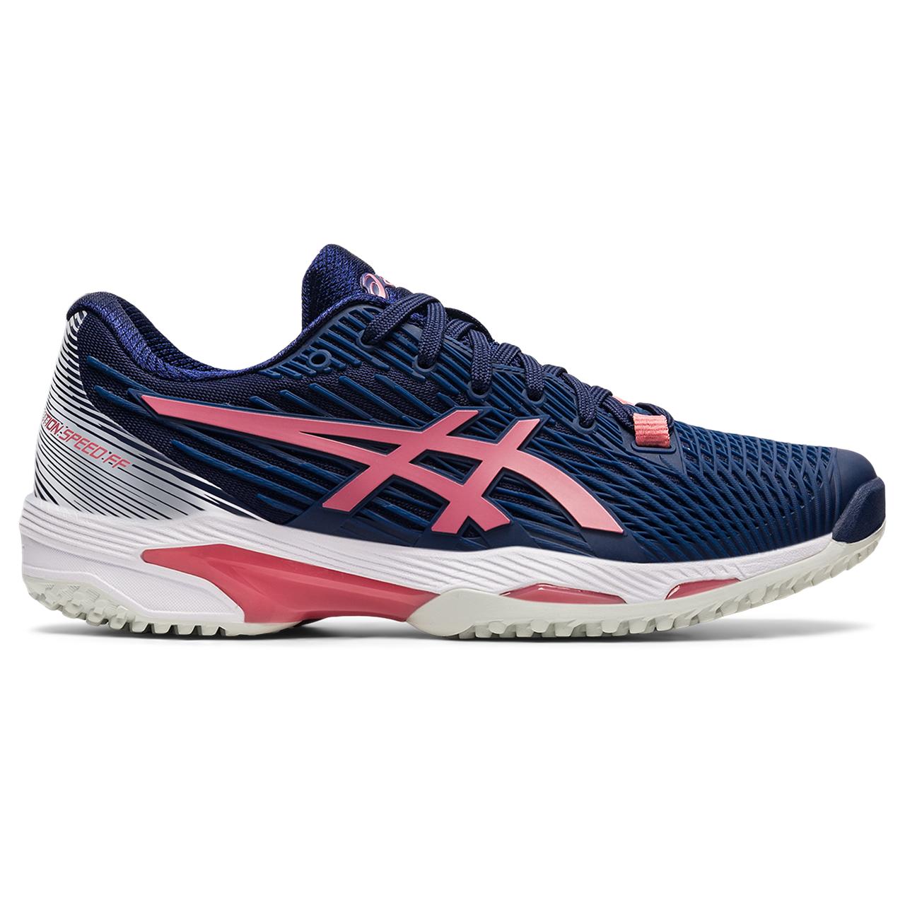 アシックス ASICS レディース テニス シューズ オムニクレー用 SOLUTION SPEED FF 2 OC 1042A135 402