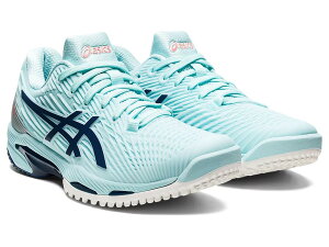 asics å ˡʺ͹ǡˡ졼ѥǥƥ˥塼 SOLUTION SPEED FF2 OC 1042a135-403CLEAR-BLUE-LIGHT-INDIGO