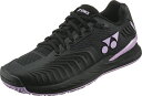 YONEX ヨネックス オールコート用テニスシューズ SHTE4MAC パワークッションエクリプション4メンAC ブラック/パープル(537) 3E設計