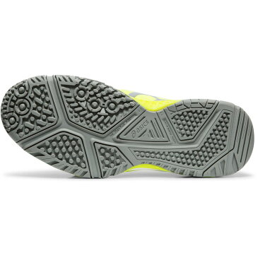アシックス asics オムニクレー用テニスシューズ LADY GEL-RESOLUTION7OC TLL787 750 レディゲルレゾリューション7OC セーフティーイエロー/ストーングレー