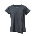 2024年春夏発売モデル Babolat バボラ テニスウェア レディス VS SHORT SLEEVE SHIRT VS ショートスリーブシャツ BWG4320 BK00