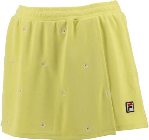 2023SS フィラ FILA テニスウェア レディース ショートパンツ VL2590 イエロー(18) 2023SS フィラ FILA テニスウェア レディース ショートパンツ VL2590 イエロー(18)