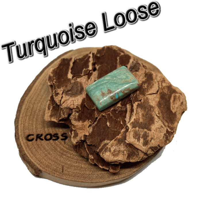 Turquoise - ru-22　ターコイズルース【King's manassa(キングスマナッサ)】ターコイズルース/アクセサリー/材料