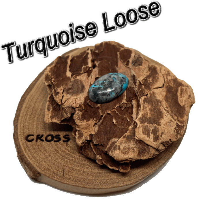 Turquoise - ru-236イサカピーク ターコイズ カボション アクセサリー/材料/