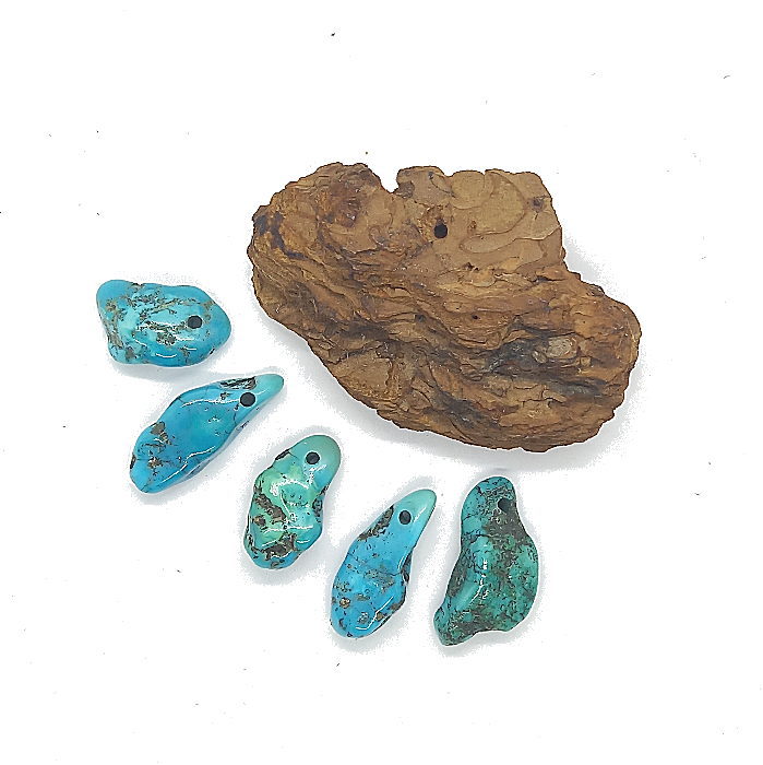 チベタンターコイズビーズ 天然石 トルコ石 ゴローズカスタム等