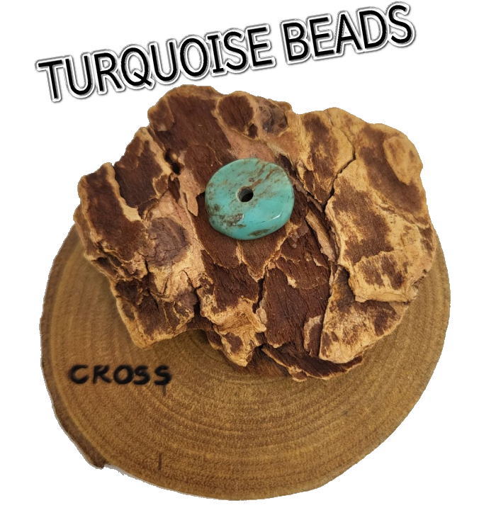 TF-84 ターコイズビーズ 【大穴タイプ】ナゲットターコイズ/アクセサリー/パーツ/ゴローズのカスタムに..