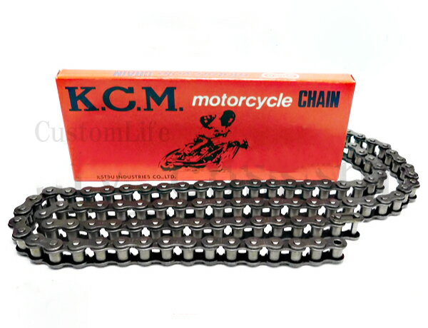 【日本製】KCM 420-96L ドライブチェーン 420サイズ クリップ式 ATC70/C70/ス ...