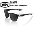 100% ワンハンドレッド CAMPO Matte Black/Smoke Lens サングラス スポーツサングラス 自転車 野球