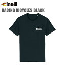 cinelli チネリ RACING BICYCLES BLACK Tシャツ サイクルウェア 自転車