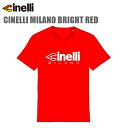 cinelli チネリ CINELLI MILANO BRIGHT RED Tシャツ サイクルウェア 自転車