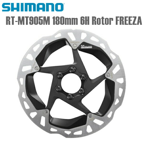 SHIMANO シマノ ディスクブレーキ RT-MT905M 180mm 6H Rotor FREEZA シマノ(XTR/M9100) 12-Speed 自転車用ディスクブレーキ