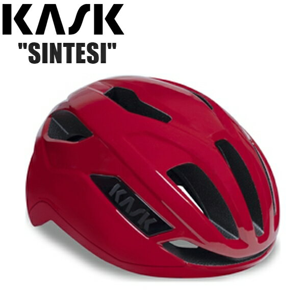 KASK カスク SINTESI RED ロード シクロクロス グラベル ヘルメット 自転車 ・サイズ：52-58cm　・重量：230g(SIZE:M)　・イタリア製 ・すべてのサイクリストが、様々な用途で使用できることを目指して作られたヘ...