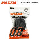 maxxis マキシス ウェルターウエイト 仏式 27.5x1.5-1.75 48 OPP TIT15117 自転車 インナーチューブ パンクに強く空気の抜けが少ない、厚さ0.8mmのブチルチューブ。OPPパッケージ仕様。 ■商品のデザイン、仕様、外観、は予告なく変更する場合がありますのでご了承ください。パンクに強く空気の抜けが少ない、厚さ0.8mmのブチルチューブ。OPPパッケージ仕様。