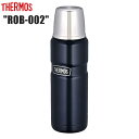 THERMOS サーモス ROB-002 真空断熱ステンレスボトル ミッドナイトBLU WBT06901 自転車 ボトル