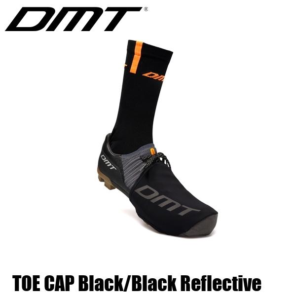 DMT ディーエムティー シューズ TOE CAP Black/Black Reflective 自転車 シューズ 靴