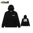 cinelli チネリ HOODIE BOETTI BLACK パーカー スウェット 長袖 カジュアルサイクルウェア 自転車