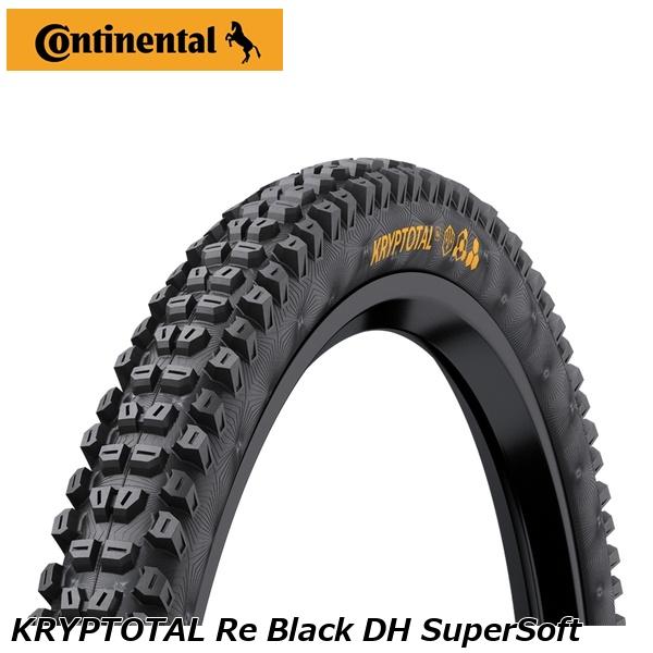 CONTINENTAL コンチネンタル KRYPTOTAL Re Black DH SuperSoft マウンテンバイク用...