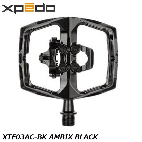 XPEDO エクスペド XTF03AC-BK AMBIX BLACK 自転車 ビンディングペダル