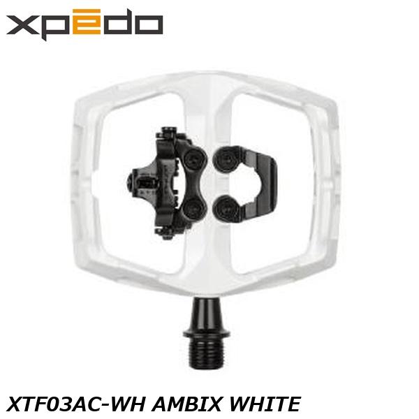 XPEDO エクスペド XTF03AC-WH AMBIX WHITE 自転車 ビンディングペダル