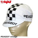 APIS アピス T007DR.01PEUG011 キャップ PEUGEOT-vintage サイクルキャップ