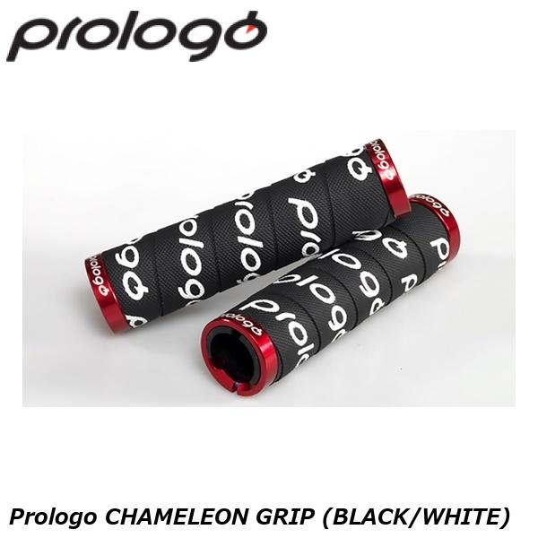 prologo プロロゴ Prologo CHAMELEON GRIP (BLACK/WHITE) 自転車用グリップ