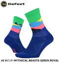 DeFeet ディフィート AI 6インチ MYTHICAL BEASTS-SIREN ROYAL サイクルソックス 靴下