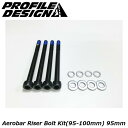 PROFILEDESIGN プロファイルデザイン Aerobar Riser Bolt Kit(95-100mm) 95mm ACBKT951 DHバー TTハ...