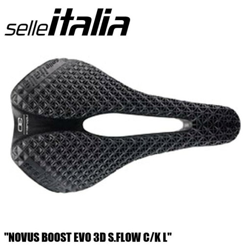 SellaItalia セライタリア NOVUS BOOST EVO 3D S.FLOW C/K L 自転車用 サドル SellaItalia セライタリア NOVUS BOOST EVO 3D S.FLOW C/K L 自転車用 サドル