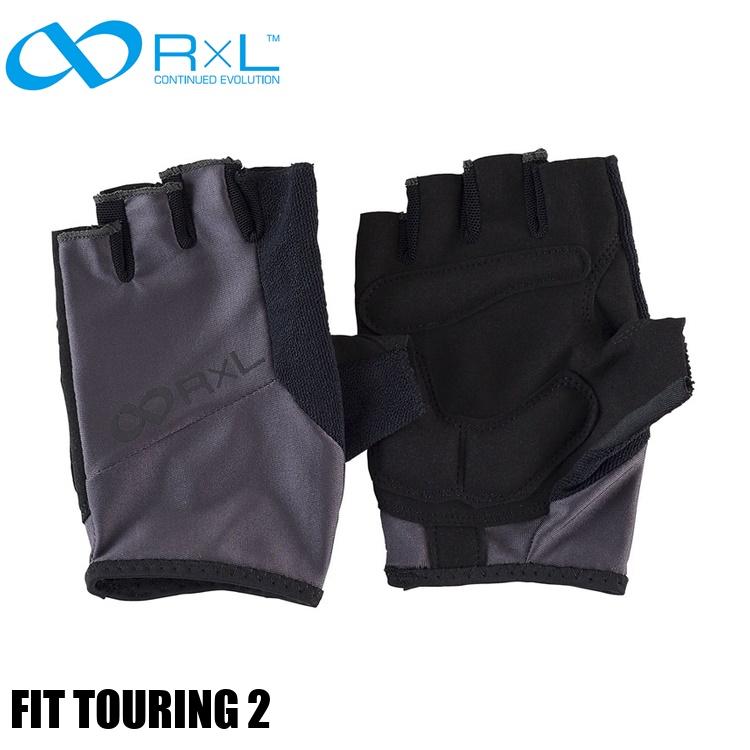 R×L アールエル FIT TOURING 2 グレー サイクルグローブ