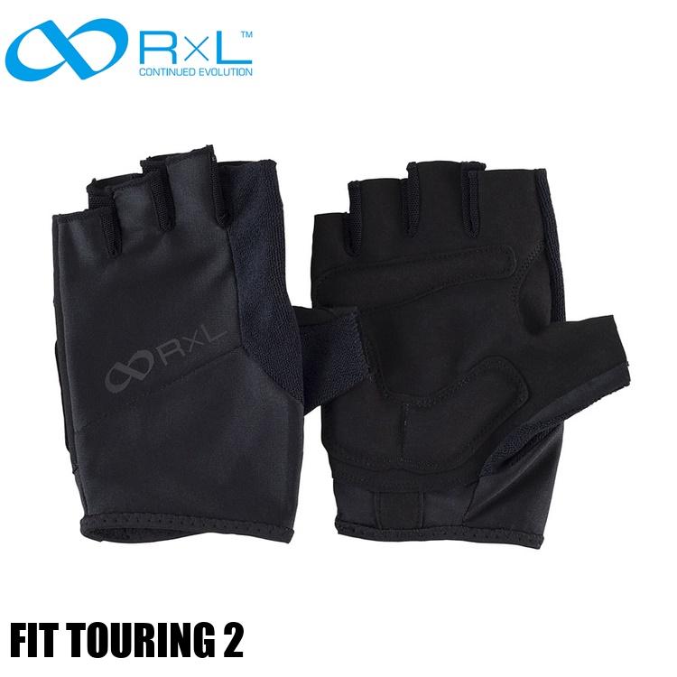 R×L アールエル FIT TOURING 2 ブラック サイクルグローブ
