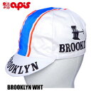 APIS アピス BROOKLYN WHT サイクルキャップ