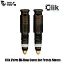 WOLF TOOTH ウルフトゥース Clik Valve Hi-Flow Cores for Presta Stems 自転車 バルブ
