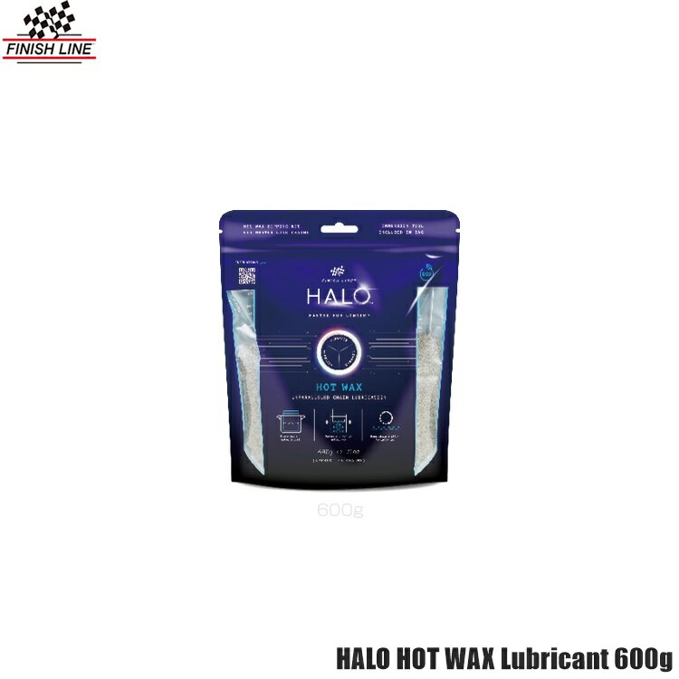 FINISHLINE フィニッシュライン HALO HOT WAX Lubricant ヘイロー ホットワックス ルブリカント 600g 自転車 オイル 潤滑 防錆(4)